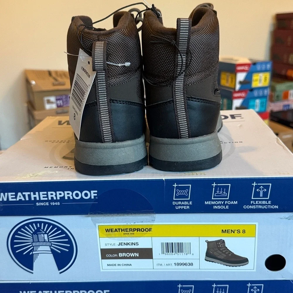NIB Weatherproof Men's Jenkins Boots